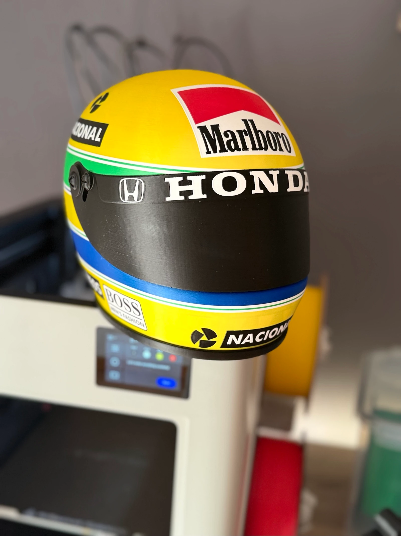 Capacete Ayrton Senna F1  – photo 6